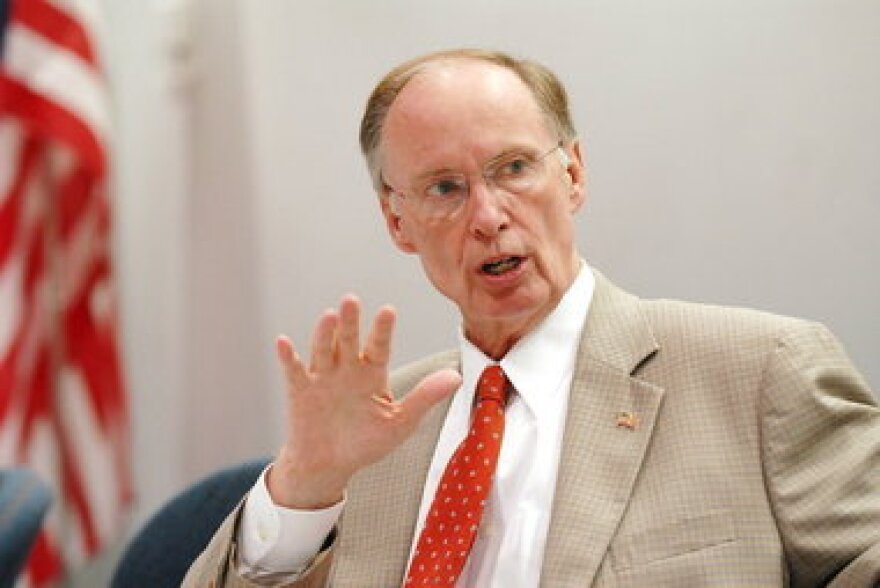 Gov. Robert Bentley has declared a state of emergency in response to a severe weather system that crossed the state.