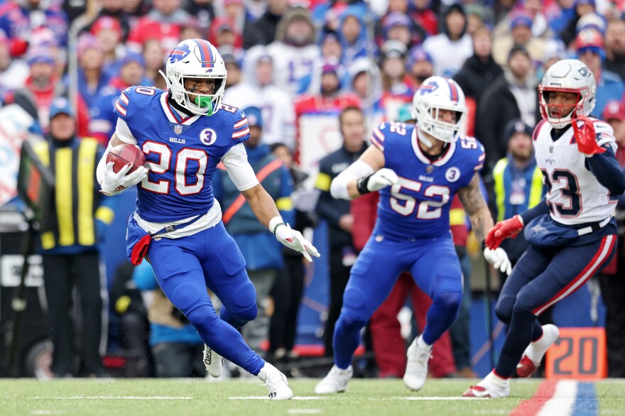 Buffalo Bills player is in critical condition after collapsing in game : NPR