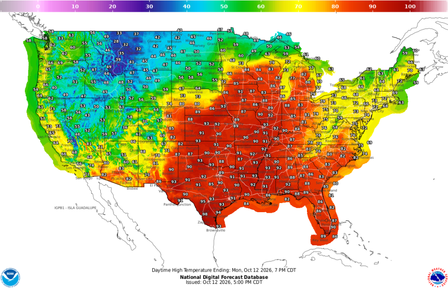 US Heat Map 