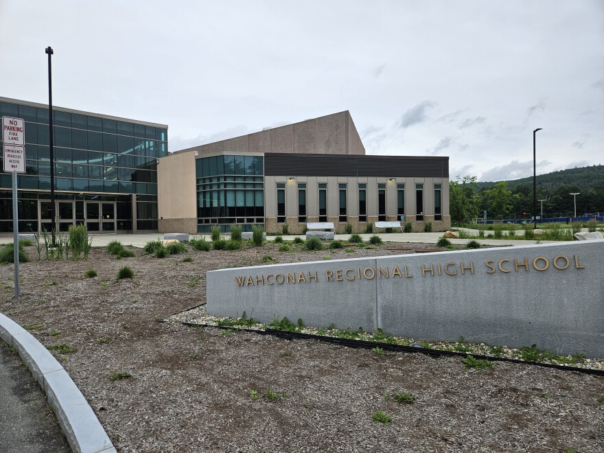 Wahconah Regional High School in Dalton, Massachusetts.
