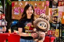 Ling Vong, owner of Dragon Wagon KC and KC Monsters, at her pop-up booth.