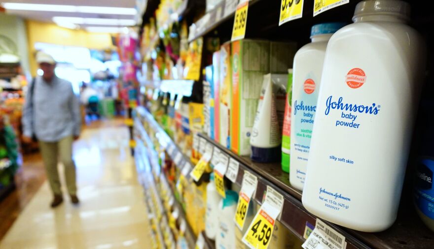 Johnson & Johnson is facing tens of thousands of lawsuits over claims that its talcum-based products caused users to develop cancer. The company says its powder products are safe.