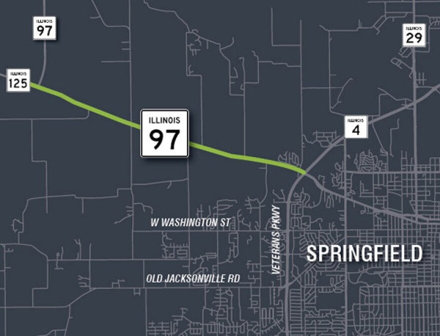 IL Route 97 map