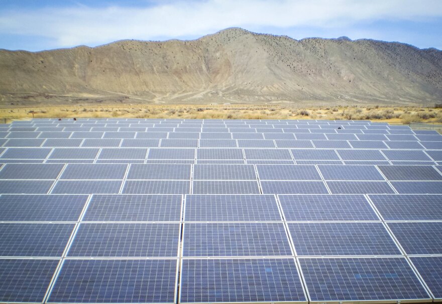The Interior Department is spending $72 million to help tribal communities electrify homes, with the goal of using clean energy energy sources, like solar farms. 