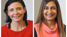 Nichole Dawsey, at left, is the executive director of NCADA, a local organization that has been providing education and prevention services related to drugs and alcohol since 1965. Nisha Patel is an assistant superintendent for the Fox C-6 School  District in Arnold, Missouri.
