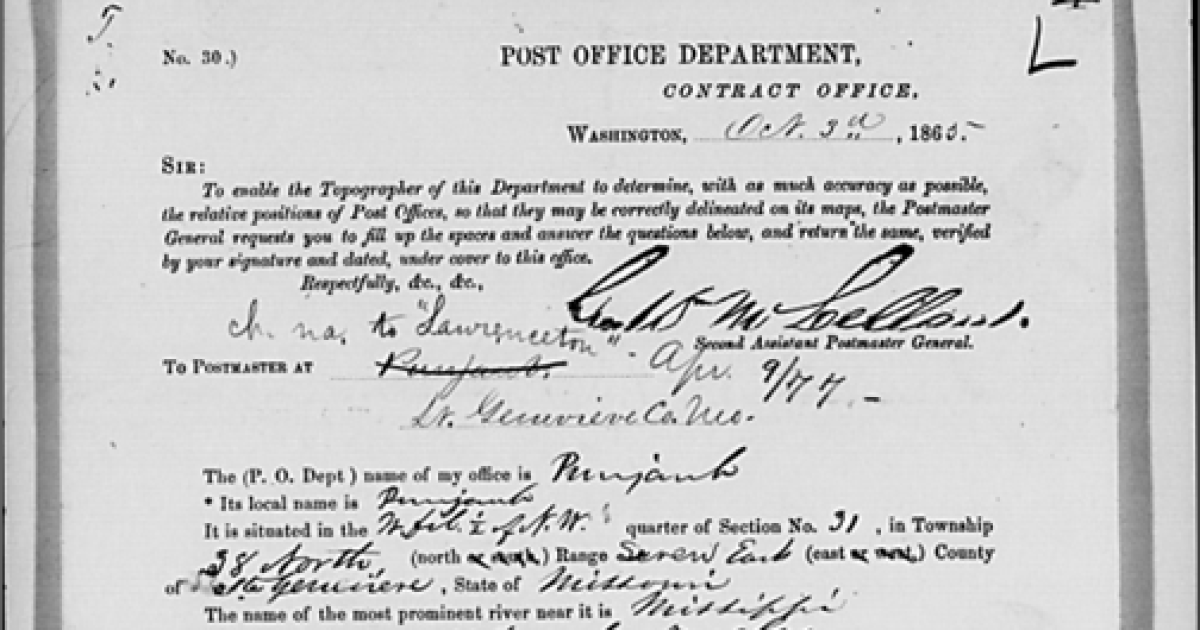 From Punjaub to Lawrenceton – A Community Changes its Name