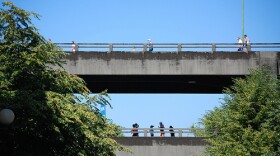 The Rock ‘n’ Roll Marathon will take over Alaskan Way all day Saturday.