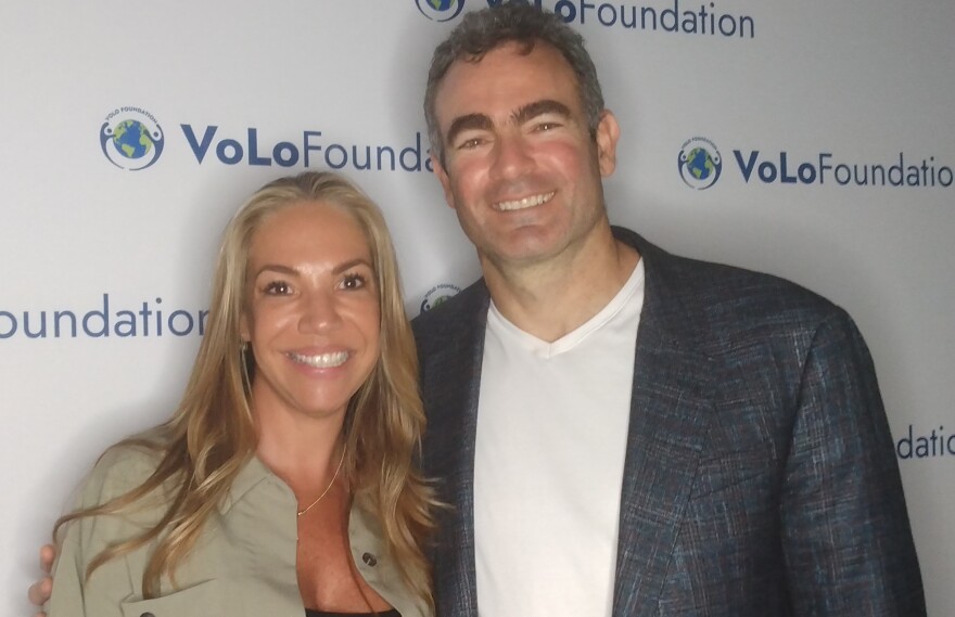 Thais Lopez Vogel and David Vogel, shown at the 2023 event, are co-founders of VoLo Foundation and organizers of the eighth annual Climate Correction Conference this week in Orlando, which in a little more than eight years has grown from a small gathering of academics, researchers, and nonprofit leaders to become a two-day event addressing causes and "science-based solutions" to slow down, if no reverse, global warming and its effects