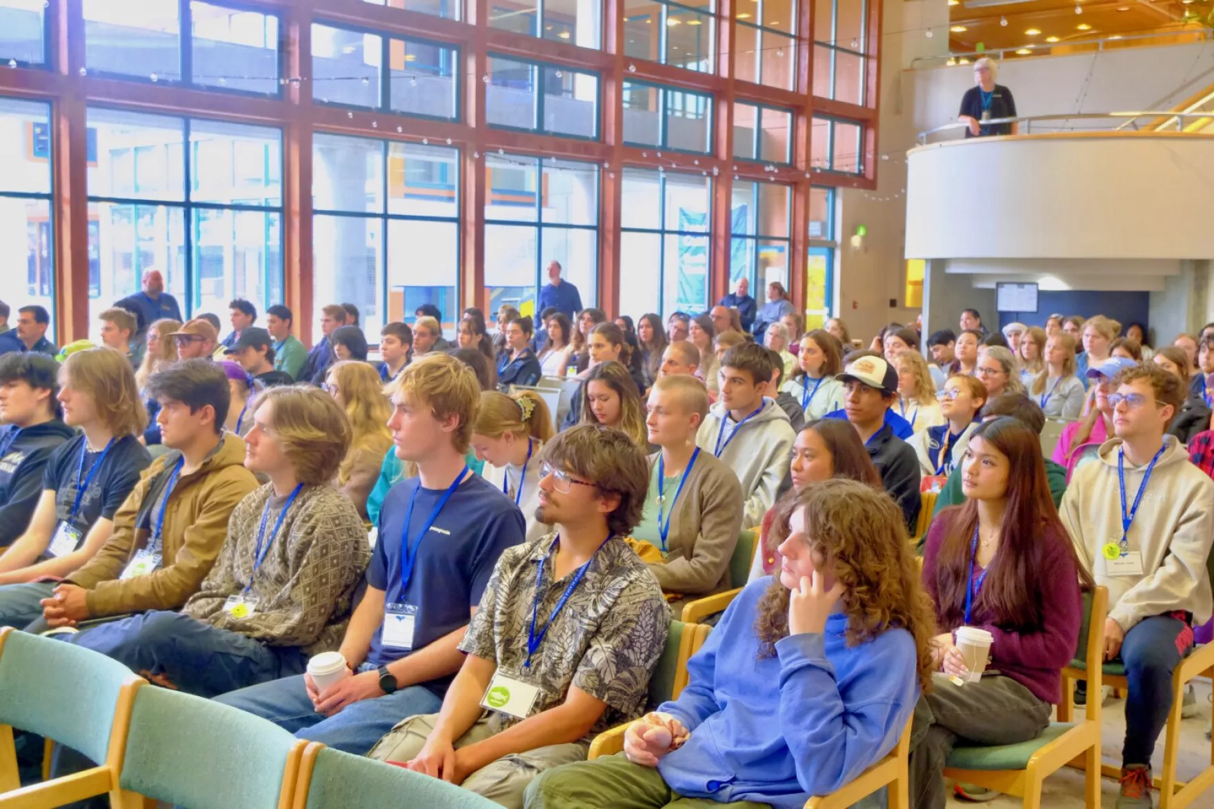 UAS students at orientation