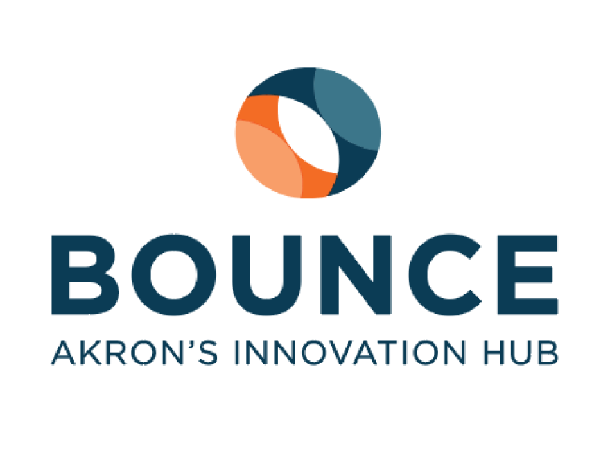 The logo for Bounce Innovation Hub, which is launching an accelerator program Jan. 14.