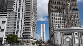 These two towers on NW 14th St. in Miami have already adopted a percentage of affordable housing units in exchange for being able to build more units. All new buildings in the area might soon make affordable housing mandatory.