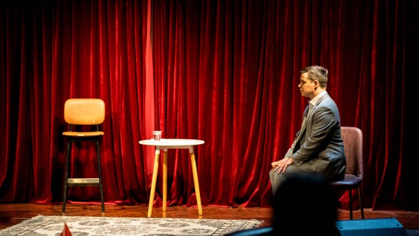 Lethan Candlish presents 'Who Am I, Again?,' a one-person show about recovering from traumatic brain injury this Saturday.