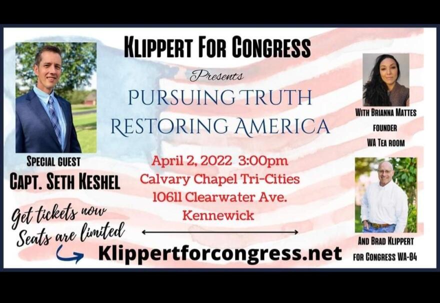 Rep. Clippert says he will reveal proof of voter fraud at a meeting in April held at local church,
