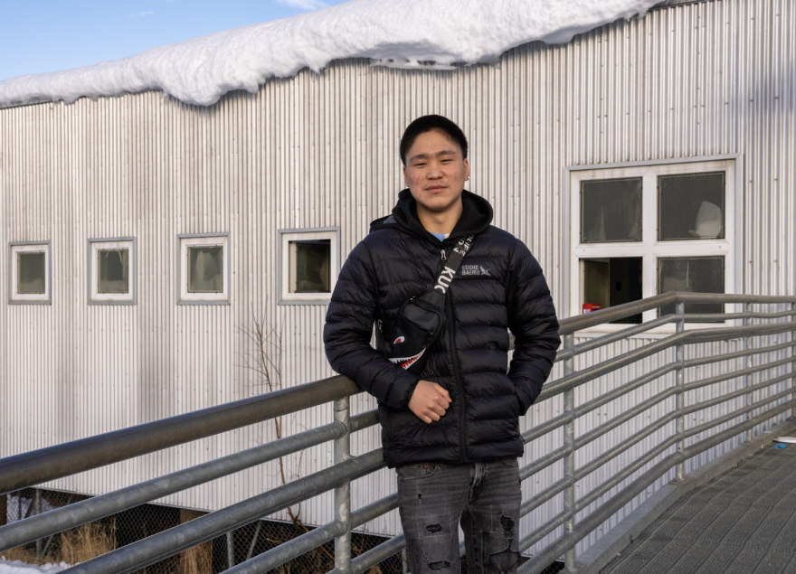 Schouviller Wassillie Jr. won the 2024 Akiak Dash and used some of his winnings to buy sled dogs from Iditarod mushers. He was third in the Dash this year.