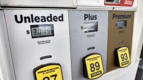 Gas prices in Kentucky Monday averaged $3.11 a gallon, according to AAA Bluegrass.