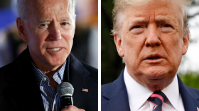 Former Vice President and presumptive Democratic presidential nominee Joe Biden and President Donald Trump.