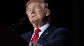 President-elect Donald Trump speaks during a rally at the Orlando Amphitheater at the Central Florida Fairgrounds, Friday, Dec. 16, 2016, in Orlando, Fla. (Evan Vucci/AP)