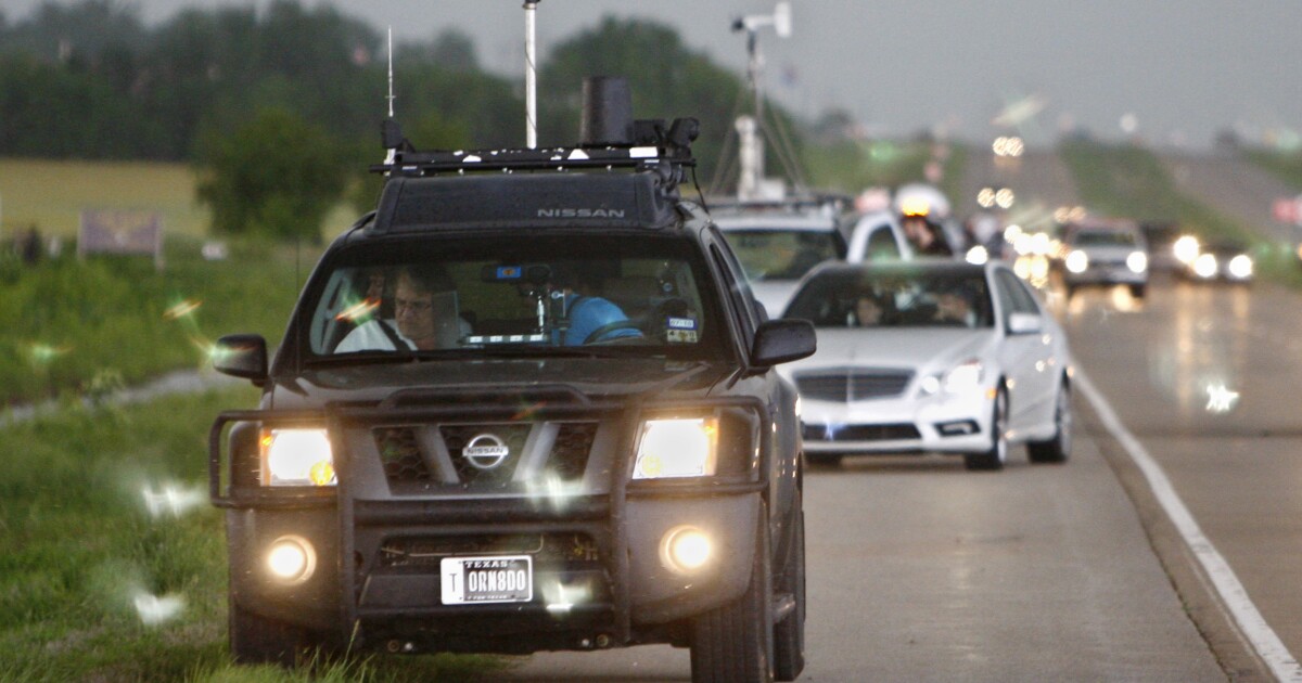 Storm chaser Reed Timmer takes viewers inside a tornado