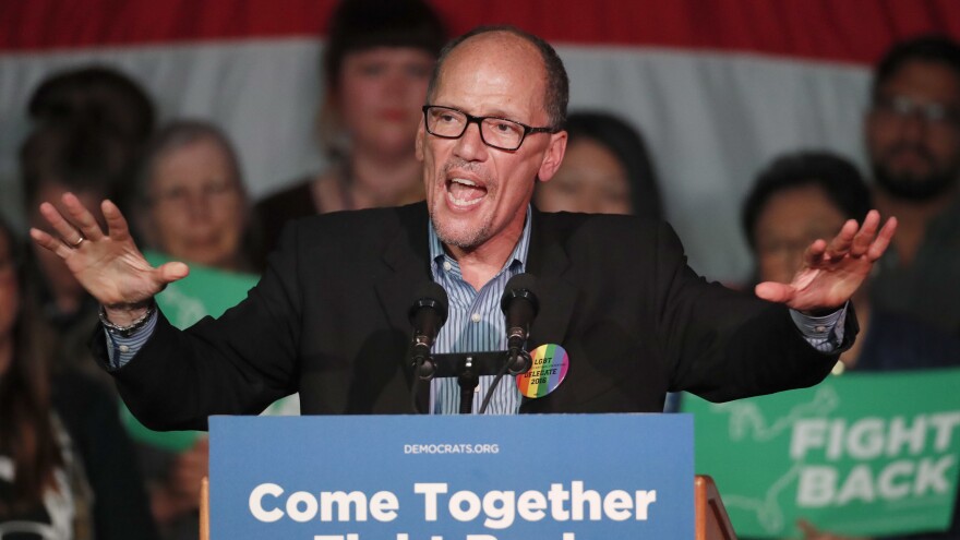 Democratic National Committee Chairman Tom Perez hasn't quite figured out how to calm the restive Democratic base, but the left hasn't bitten the Democratic Party just yet.