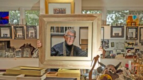 Ivan Barnett in his home on a Friday.