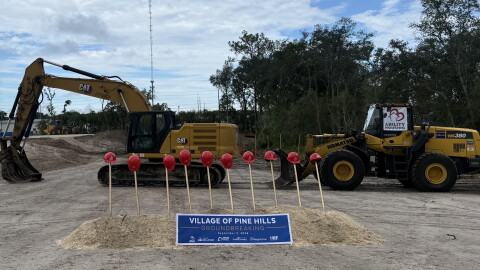The site for the Village of Pine Hills in Orlando that will have 96 affordable housing units.