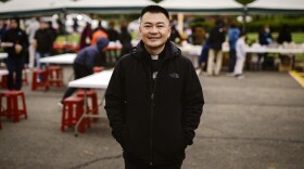 050722 - WEST HARTFORD CT - Father Andy Mai, pastor at St. Mark the Evangelist Church in West Hartford home of the Vietnamese Night Market, created the experience in 2019 to bring the community closer together.