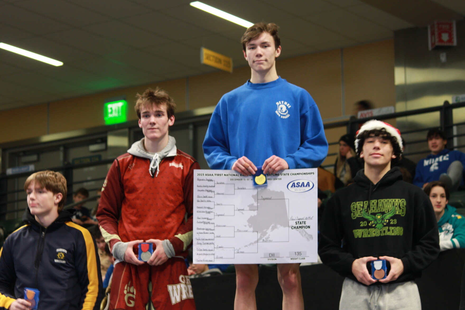 Bethel Warriors end wrestling season with 1 state champion
