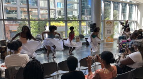 People packed the Harvey B. Gantt Center in uptown Charlotte over the weekend for a series of performances connected to the African diaspora.