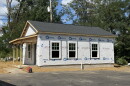 Micah Ecumenical Ministries is working with Atlantic Builders to build this prototype home on the campus of Oberle Academy in 72 person hours, culminating on Friday at noon.