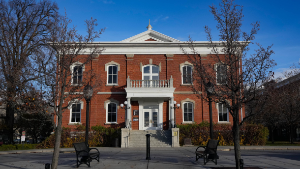 The Cache County Historic Courthouse in Logan.