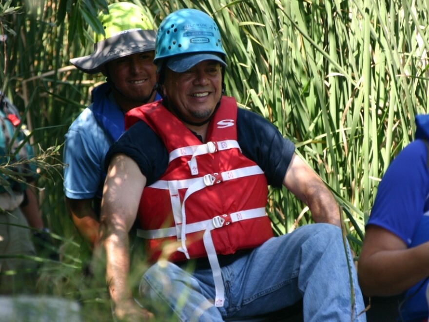 L.A. City Councilman Ed Reyes used to explore the L.A. River back in the 1960s. He says the water is a lot cleaner today than it was then.