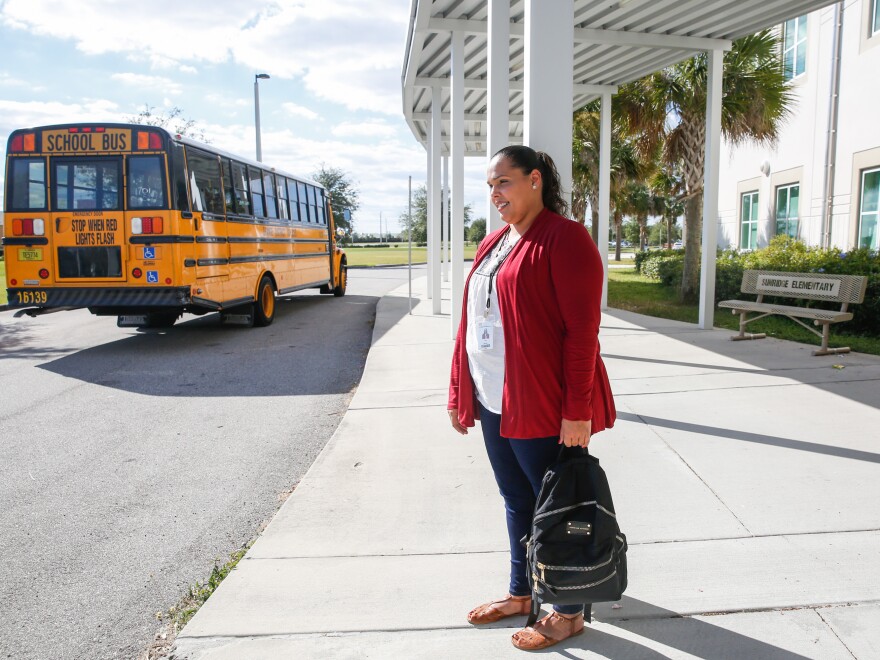 Yara Ramos is a veteran teacher from Camuy, Puerto Rico. She arrived in Orlando with her four children, still ambivalent about her career.