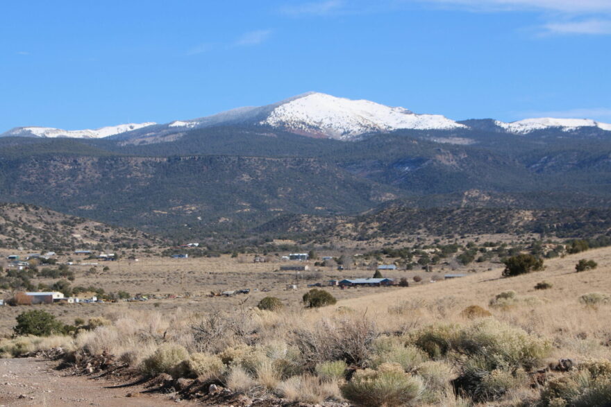 The western slope of Mount Taylor, pictured on Nov. 25, 2025.