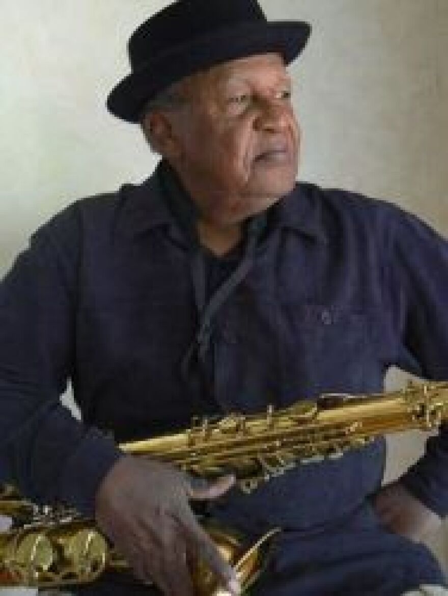 Jazz musician Ahmad Alaadeen