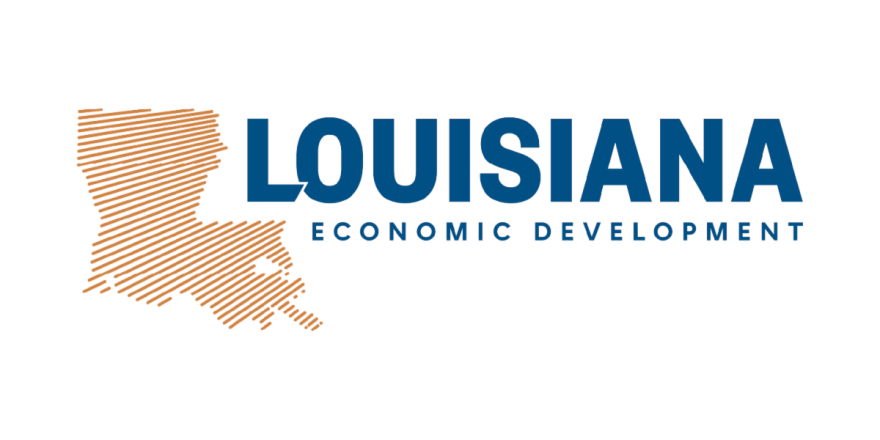 The image displays the official logo for Louisiana Economic Development.