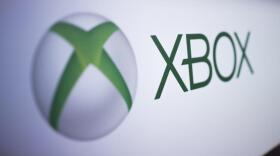 The Xbox logo is pictured at the Paris Games Week in Paris, Nov. 3, 2017. (Kamil Zihnioglu/AP)