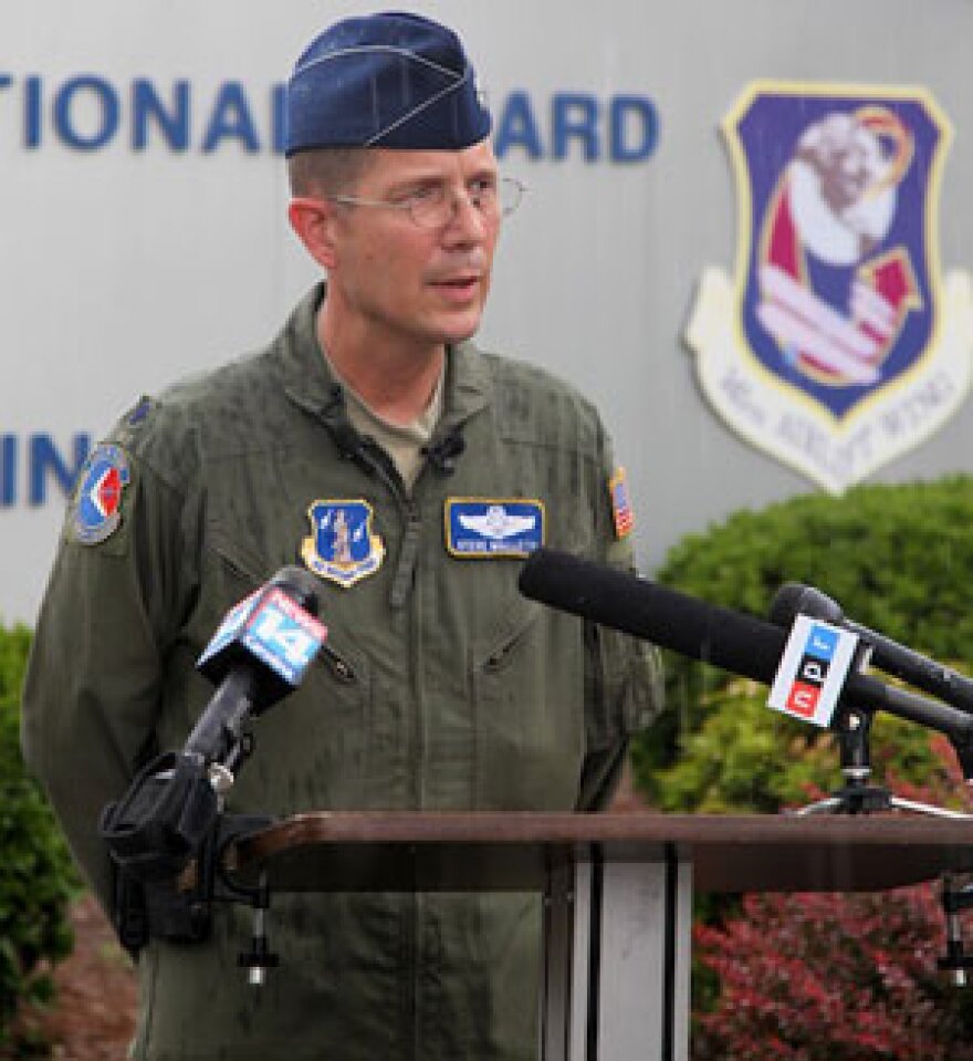 Lt. Colonel Steve Mallette is a training officer with the unit. Photo: Tanner Latham