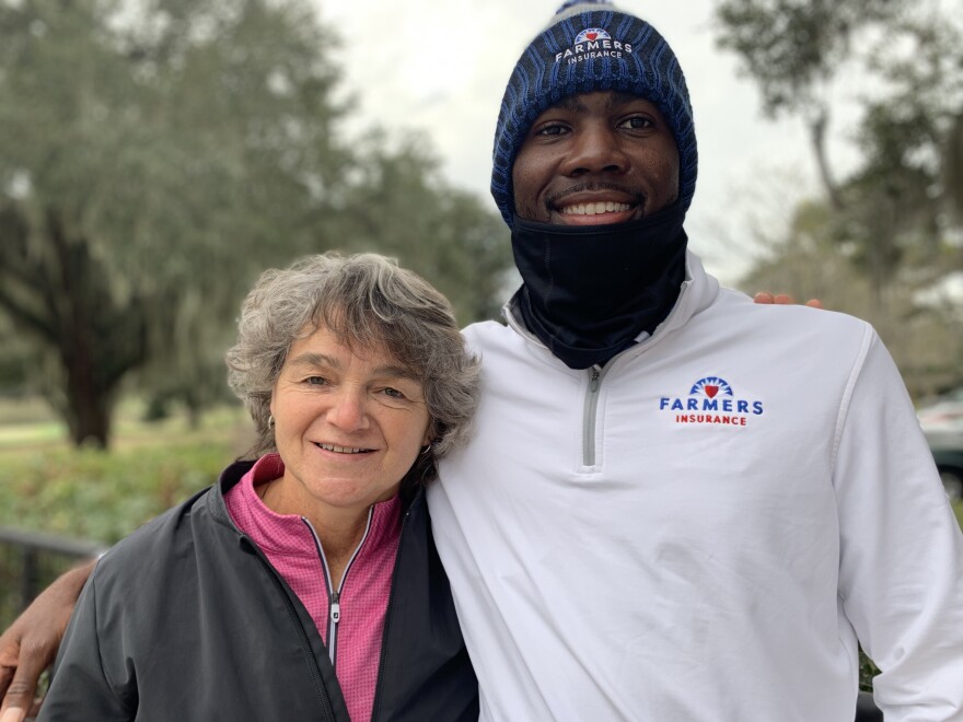 Jan Auger will be watching and cheering on as Kamaiu Johnson plays in his first PGA Tour event.