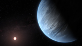 James Webb spots signs of potential life and rare water ocean 120 light years away.