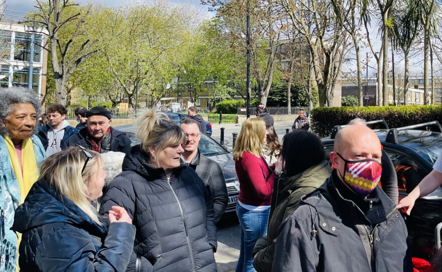 After its illegal demolition years earlier, the Carlton Tavern reopened last April. Neighbors and activists who saved the pub came to celebrate its resurrection.