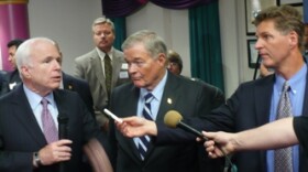 Up to Date host Steve Kraske questions Senator McCain and Senator Bond.