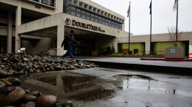 The DoubleTree by Hilton hotel in the Lloyd District of Portland, Oregon, Friday, Dec. 28, 2018. CREDIT: Bradley W. Parks/OPB