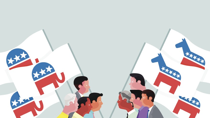 Democrats and Republicans often have trouble seeing one another's perspectives. Researchers think this might be driven in part by their earliest experience of power — the family.