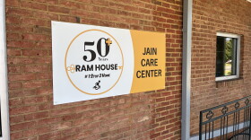 A sign adorns RAM House's new Jain Care Center in Roanoke.