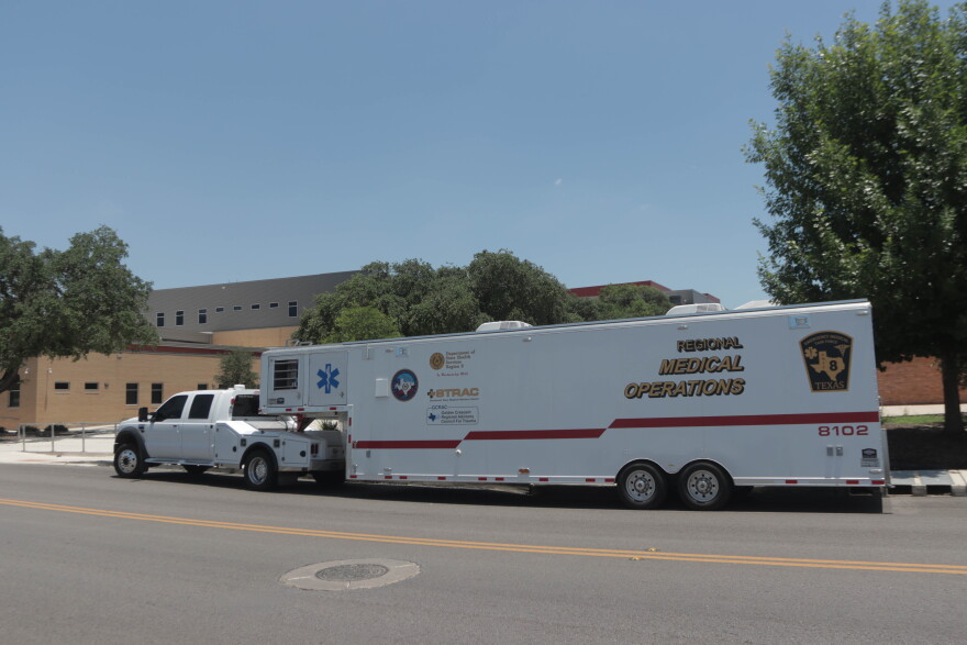 The City of San Antonio has hosted multiple pop-up testing sites, including one at Highlands High School.