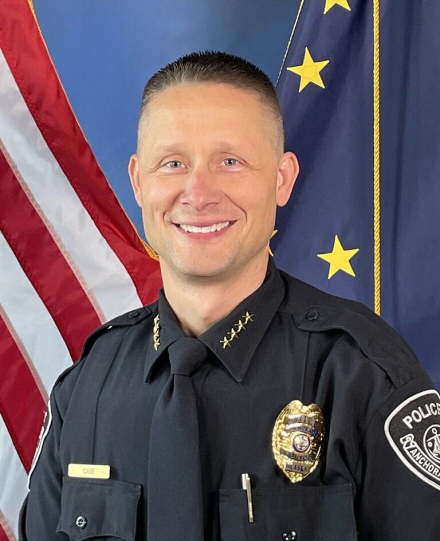 Anchorage Police Chief Sean Case was appointed by Mayor Suzanne LaFrance in July 2024. He previously worked in the Anchorage Police Department for over 20 years.