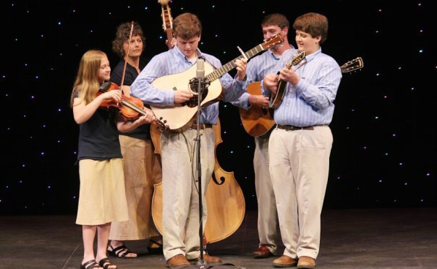 L-R:  Mary Mickler; Cindy Clark; Jed Clark; Brandon Fuller; Harry Clark