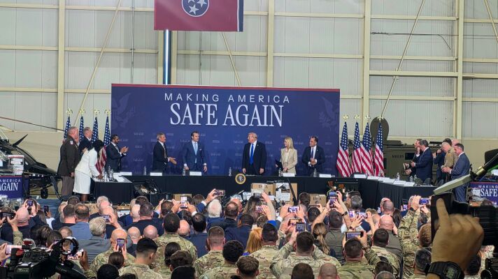 President Donald Trump and members of his administration visited Memphis on March 23 to praise results of the Memphis Safe Task Force.