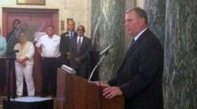 Mayor Greg Ballard announced a broad crime-fighting plan Wednesday morning.
