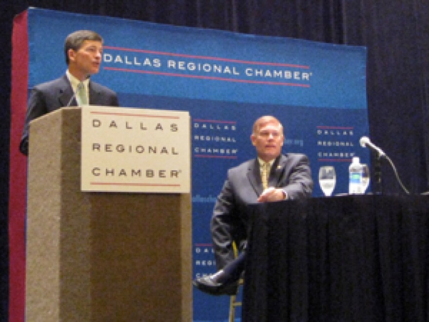 North Texas Congressmen Jeb Hebsarling & Pete Sessions.